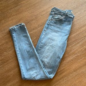 Topshop Moto Jamie high waisted skinny jeans, W30, L34